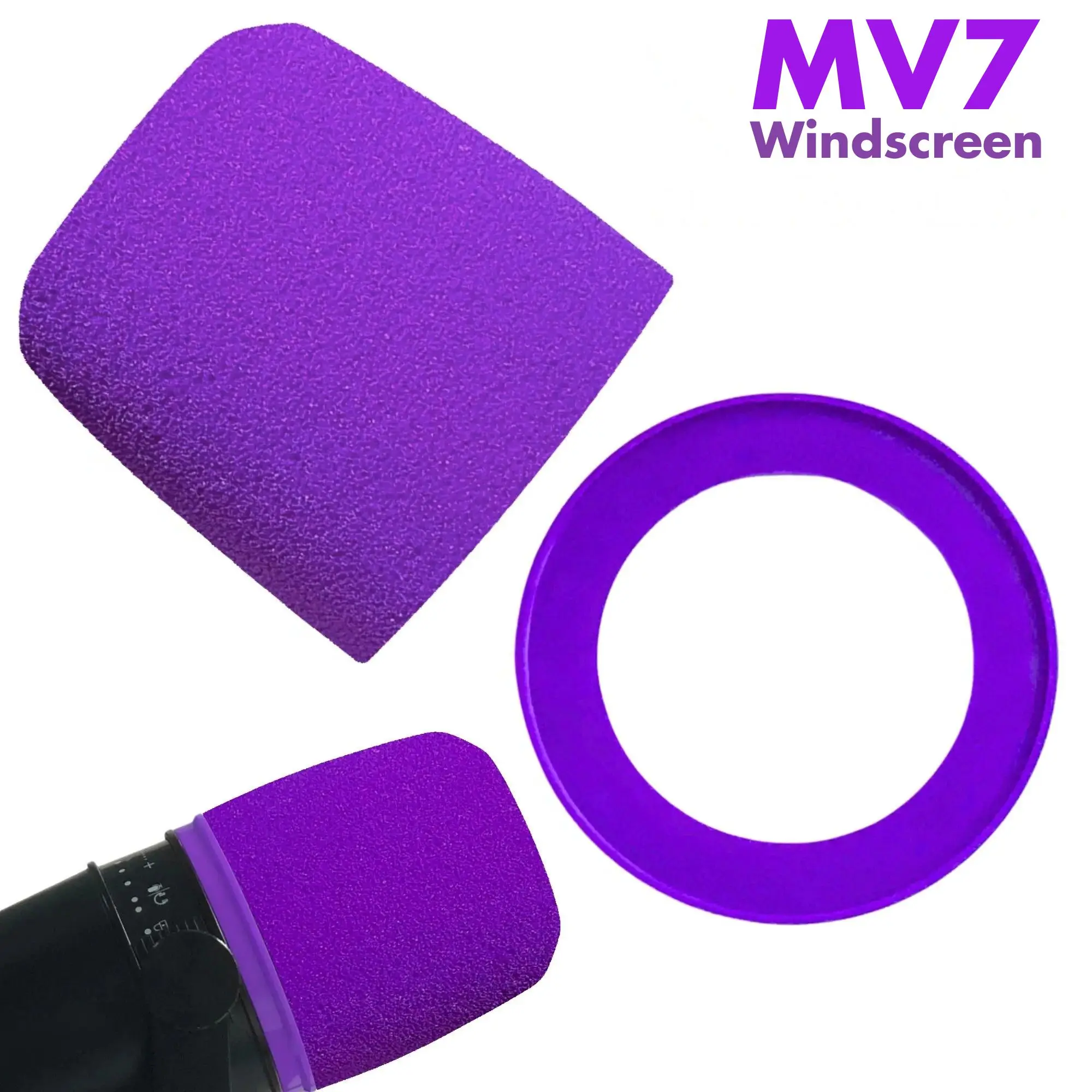 Shure Mic Sm7B - MV7 Schuim voor Shure MV7, MV7i,