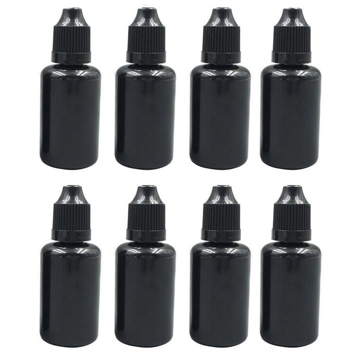 Juice Bottle Dropper - 5 stks 5-20 ml Zwarte Plastic