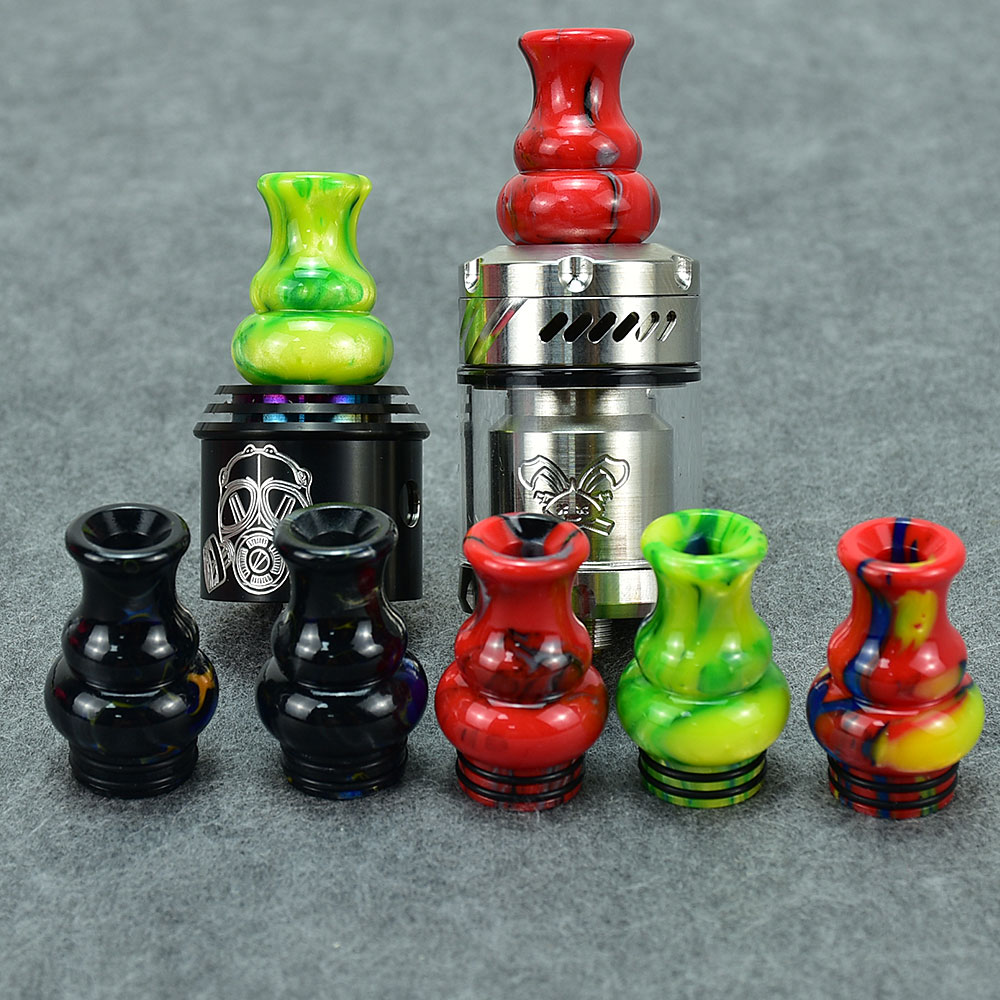 Drip Tip Resin - Wolf Coolvape Druppeltip 810 Hars Sigarettenhouder