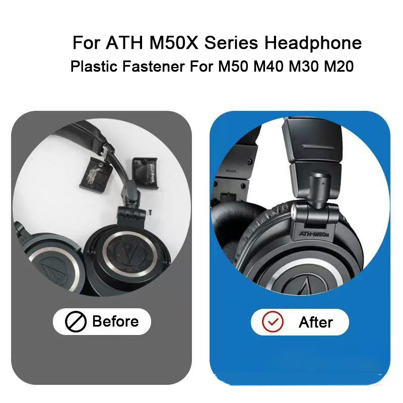 Audio Technica Headphone Ath-M50X - Een nieuwe vervangende hoofdband plastic sluiting
