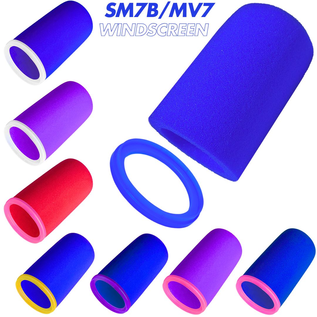 Shure Mic Sm7B - SM7dB voorruit schuim met hoge dichtheid