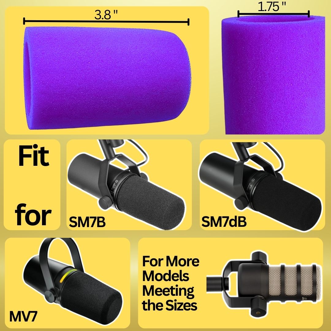 Windkap voor Shure SM7B Microf - Shure Mic Sm7B recensie en prijs