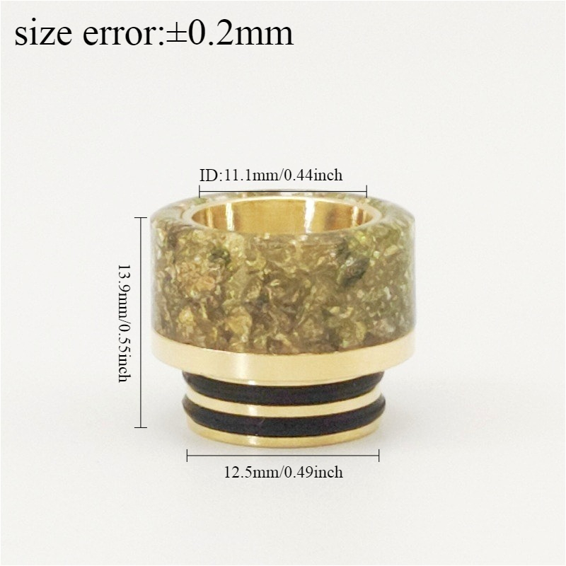1PC grote boring 810 druppelti - Vape Band Silicone recensie en prijs
