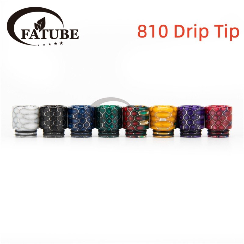 1 PC Hars 810 Drip Tip voor TF - Drip Tip Resin recensie en prijs