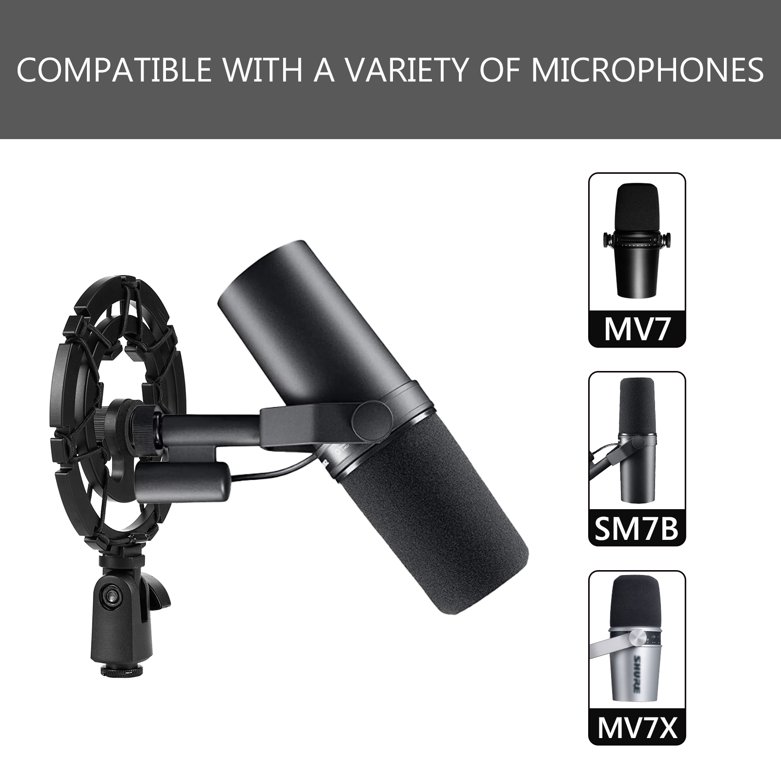 Geekria Microfoon Schokdemper  - Shure Mic Sm7B recensie en prijs