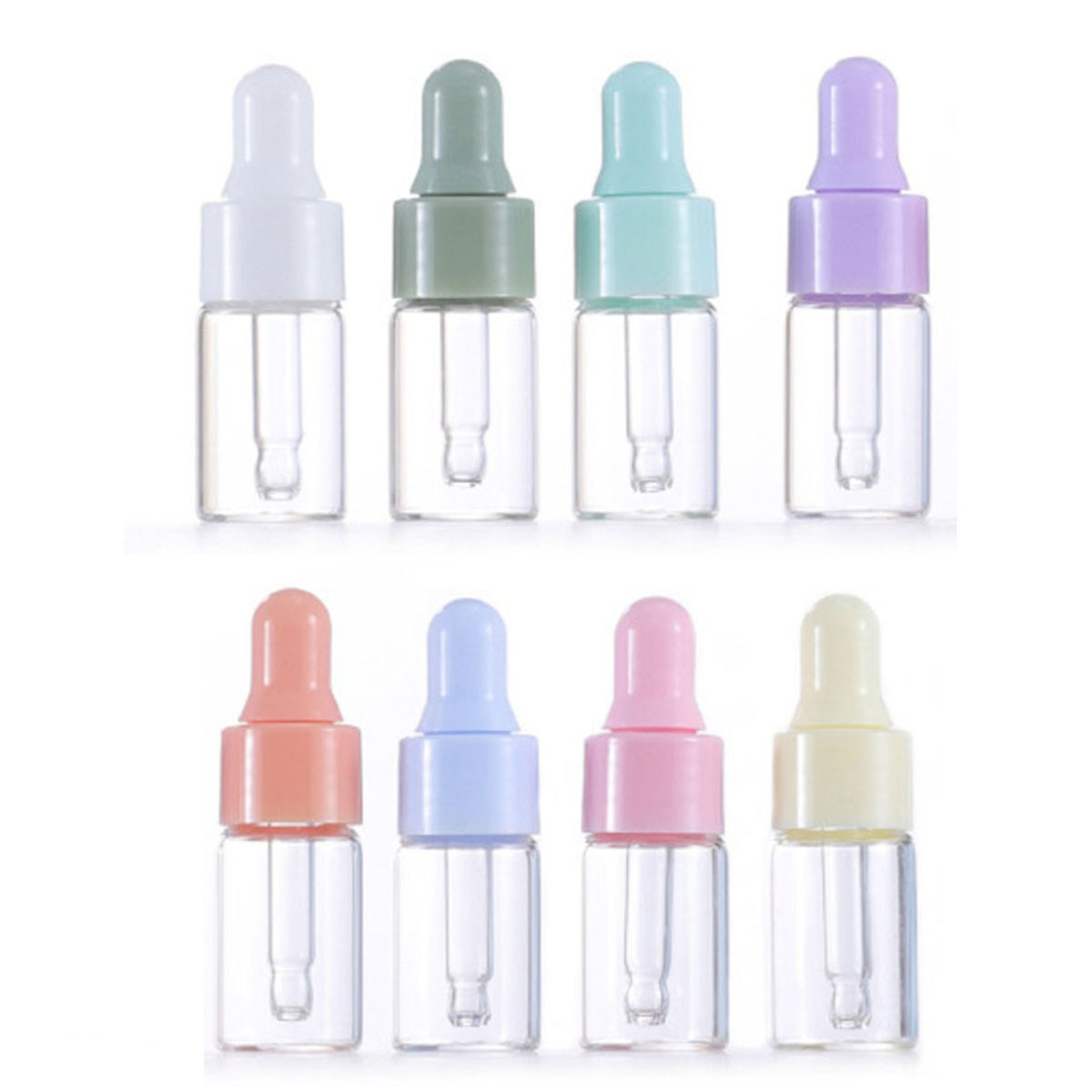 8x 1/2/3/5ml Transparante Glaz - Juice Bottle Dropper recensie en prijs