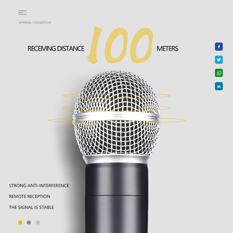 Draadloze microfoon Handheld d - Shure Mic Sm7B recensie en prijs